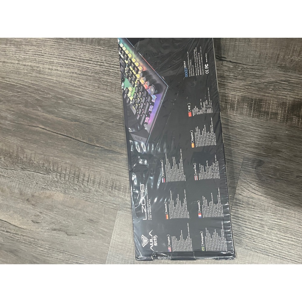 AULA L2098 Forest Mechanical Gaming Keyboard RGB Backlit Wired Metal Panel Black - Picture 3 of 4
